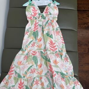 Tori Richard Hawaiian Print Dress
